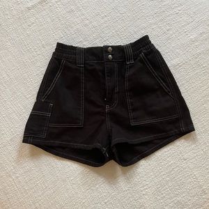 High Wasted Cargo Shorts